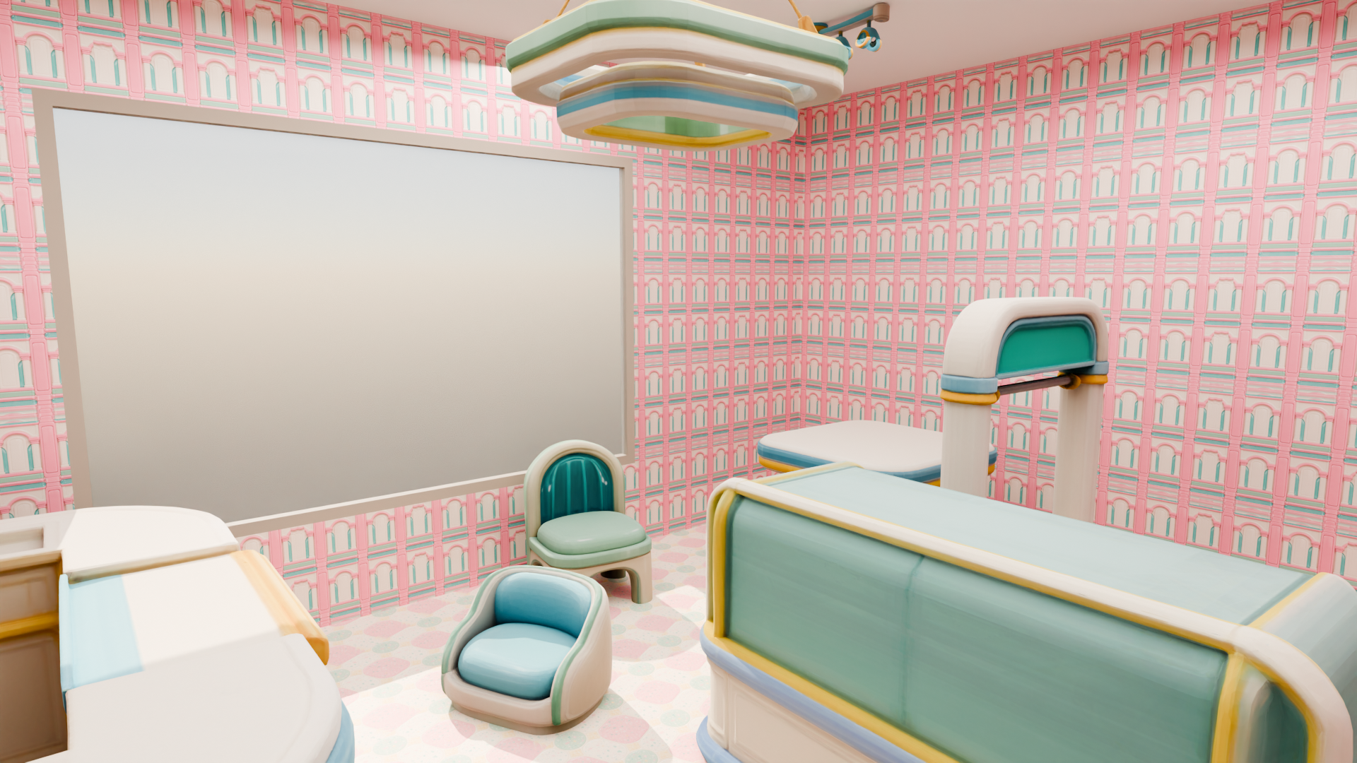 Candy-Pop Toy City interior walkthrough view