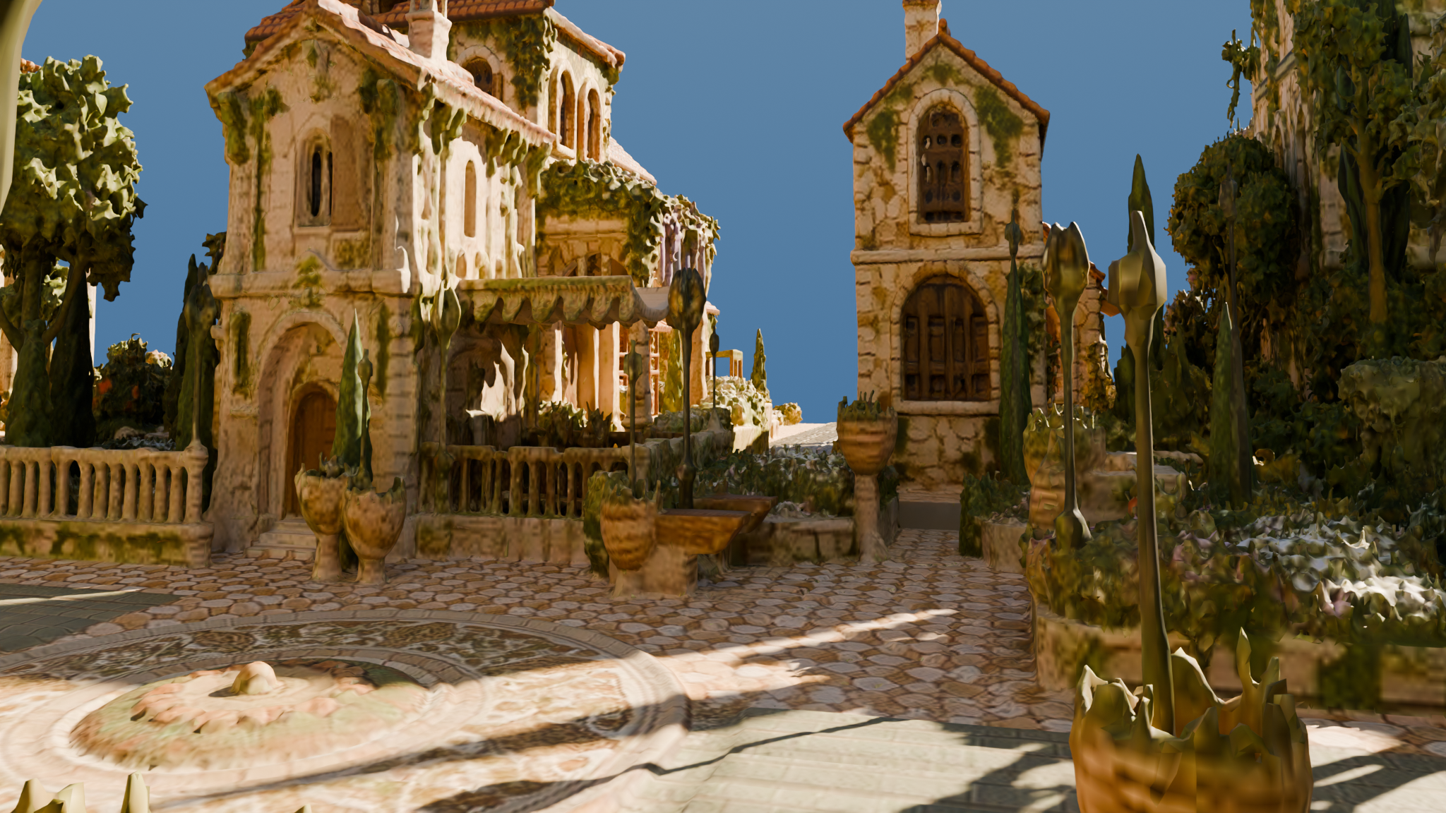 Ghibli City local exterior rendered view 1