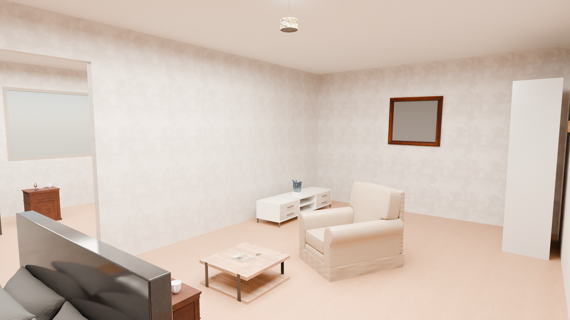 Modern City interior walkthrough view
