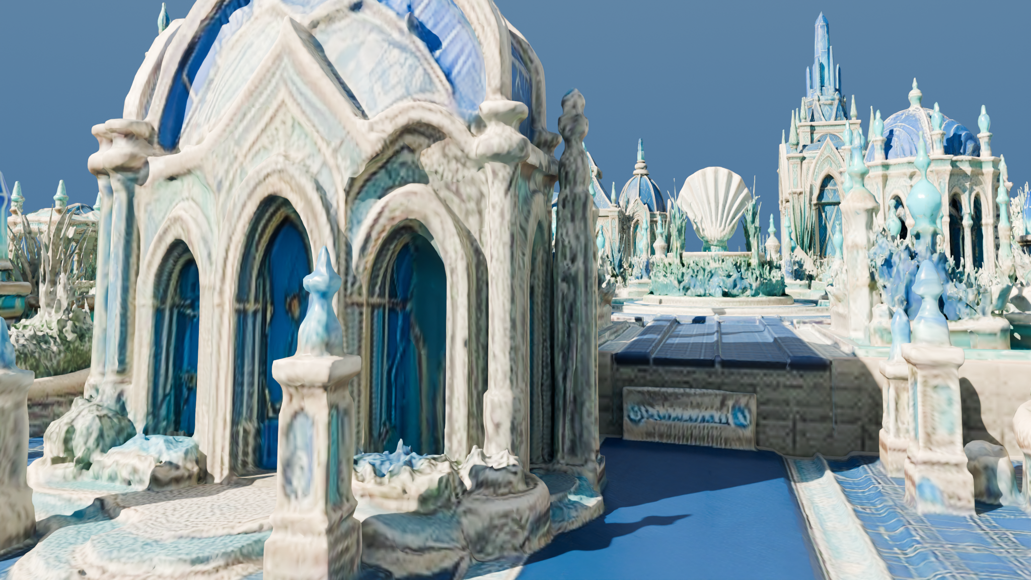 Oceanic Civilization local exterior rendered view 1