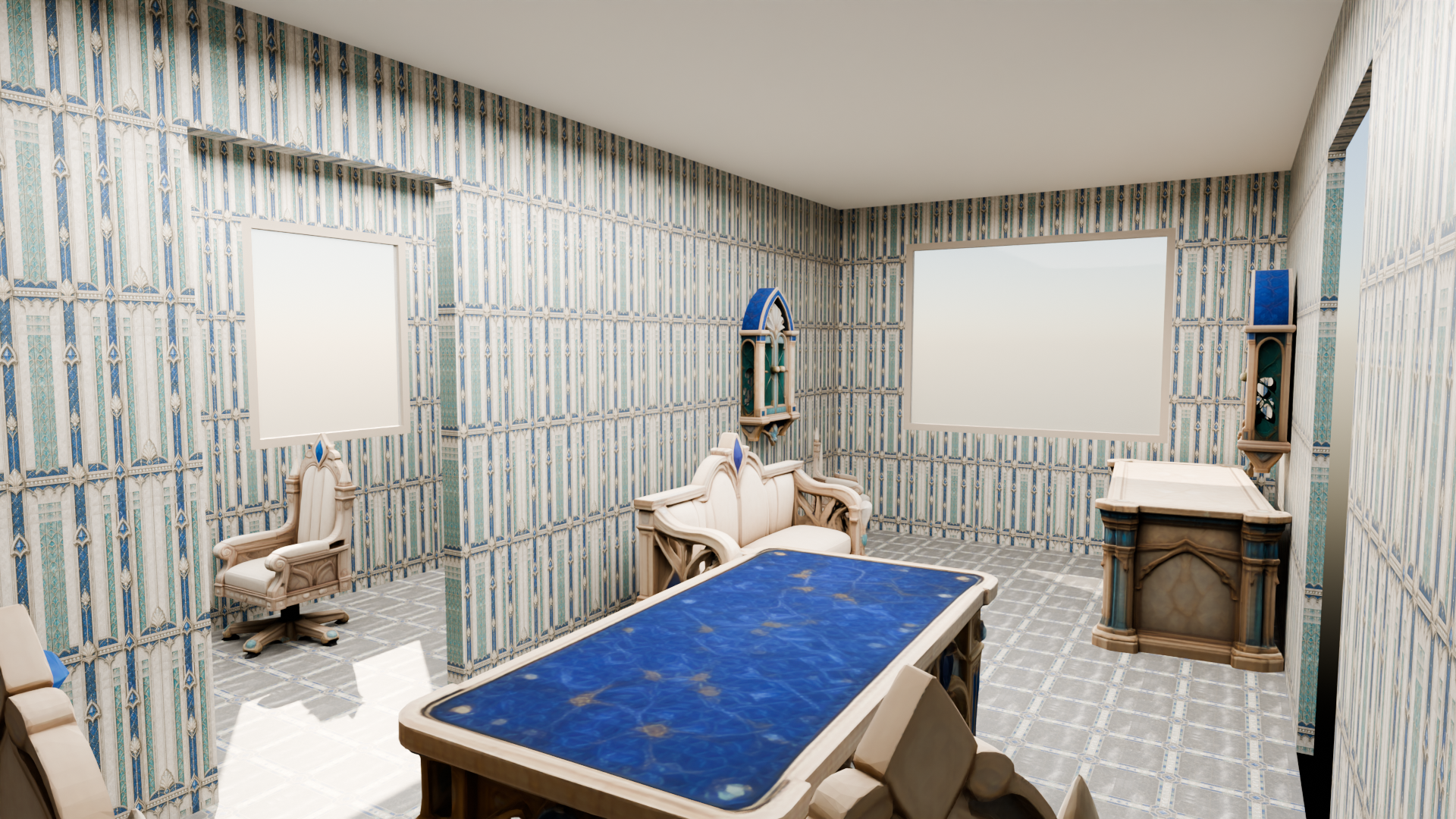 Oceanic Civilization interior walkthrough view